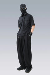 SILENSTORM Tactical Mesh-Back Zip Pocket T-Shirt