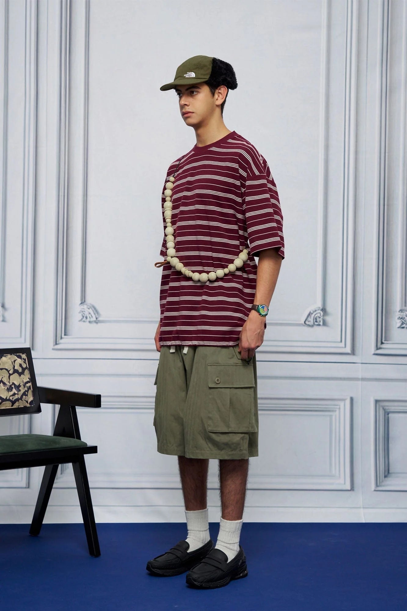 UNLIMITED MOTE Multi-Pocket Drawstring Cargo Shorts