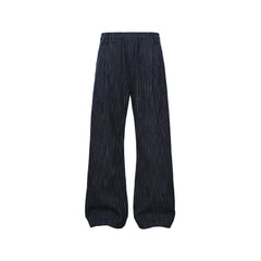 CATSSTAC Striped Double-Pleat Trousers