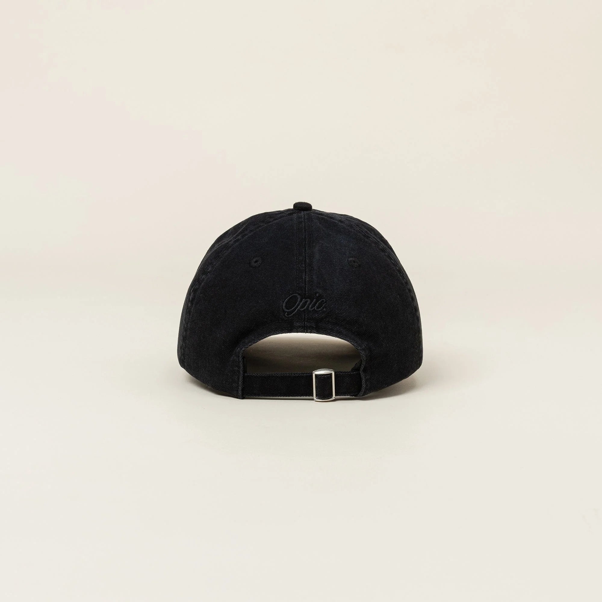 OPICLOTH Distressed LOGO Embroidered Cap