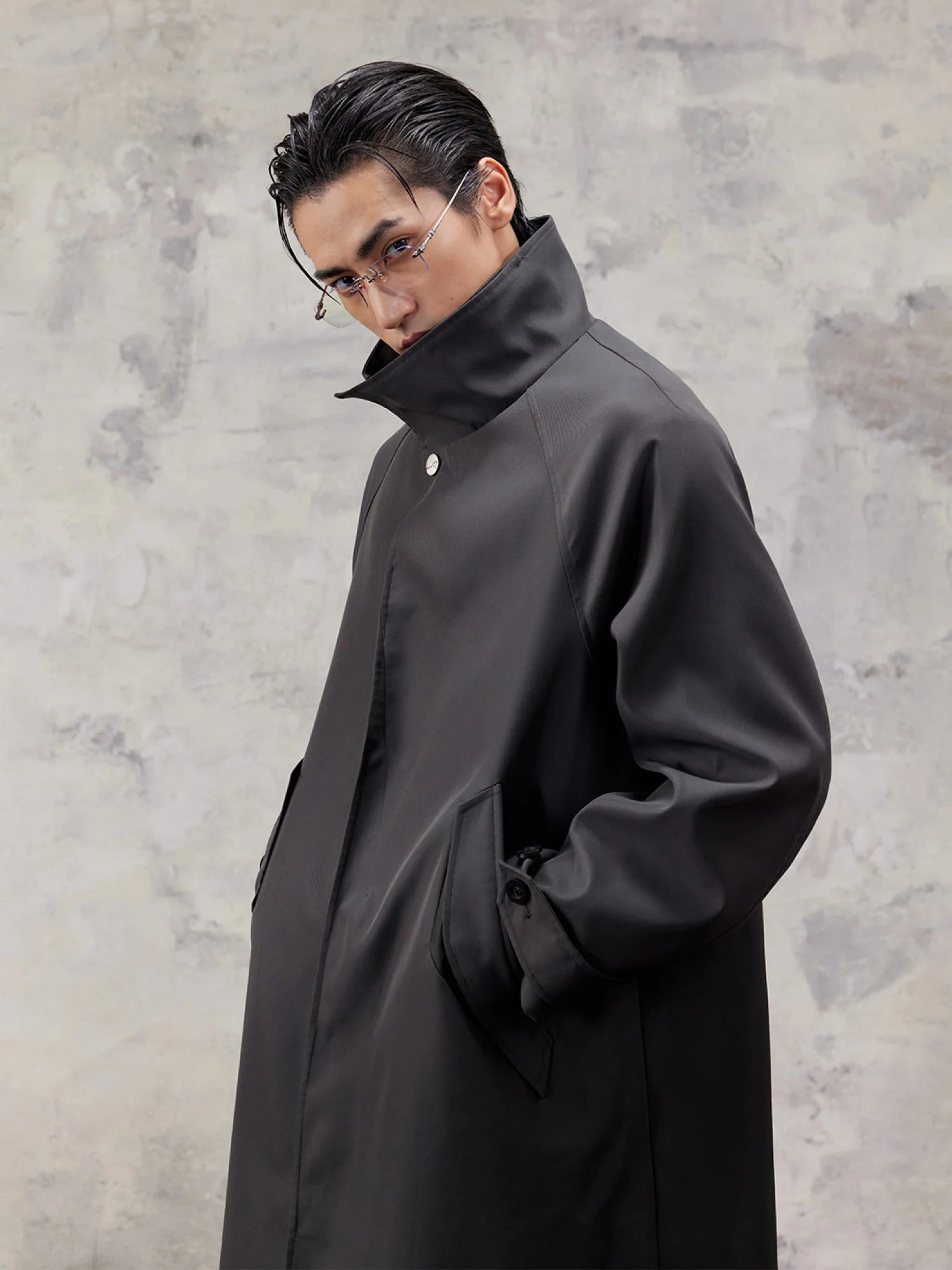 ALVNG AR ANTS Essential Waterproof Double-Pockets Coat