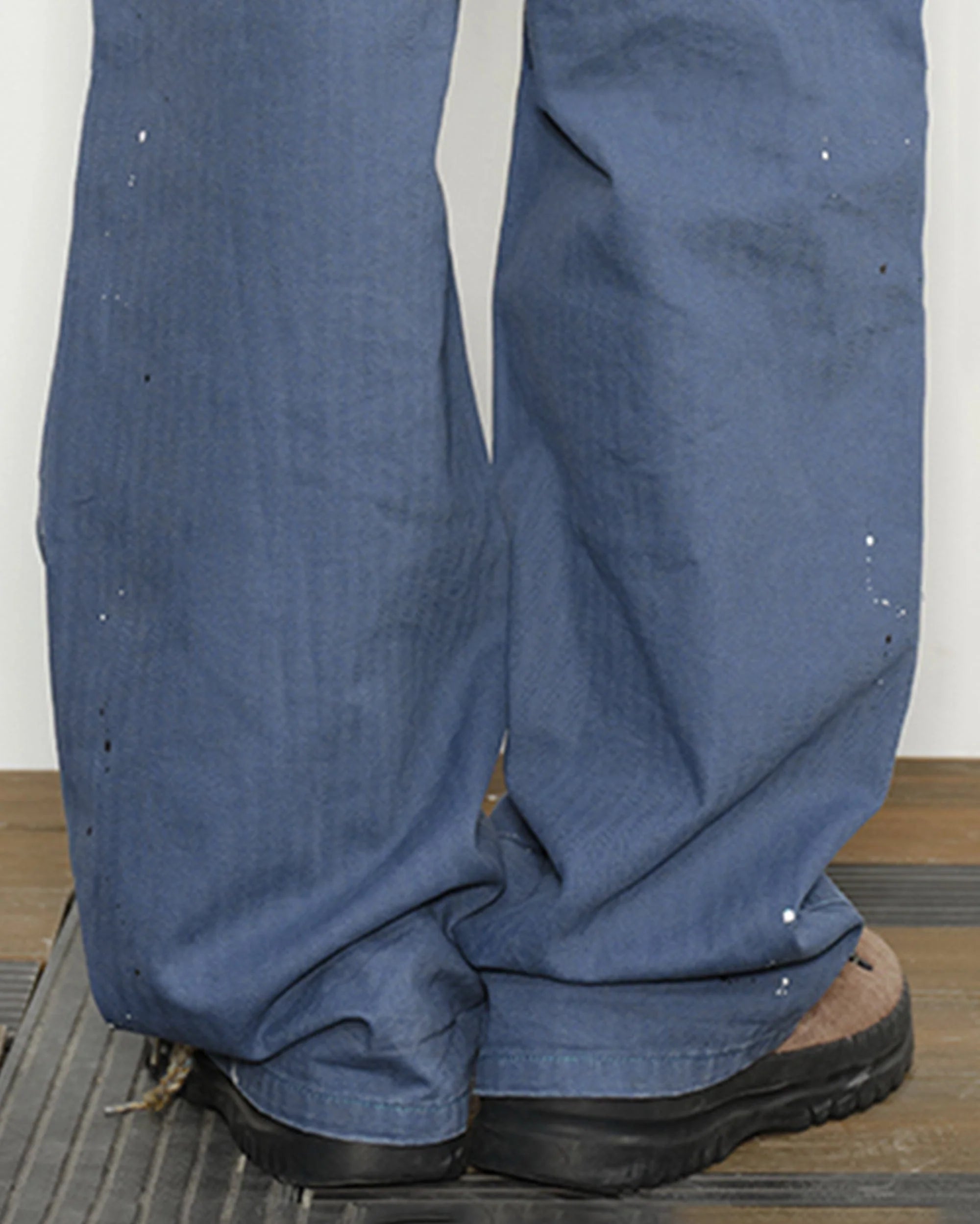 KREATE Paint-Splattered Double-Knee Pants