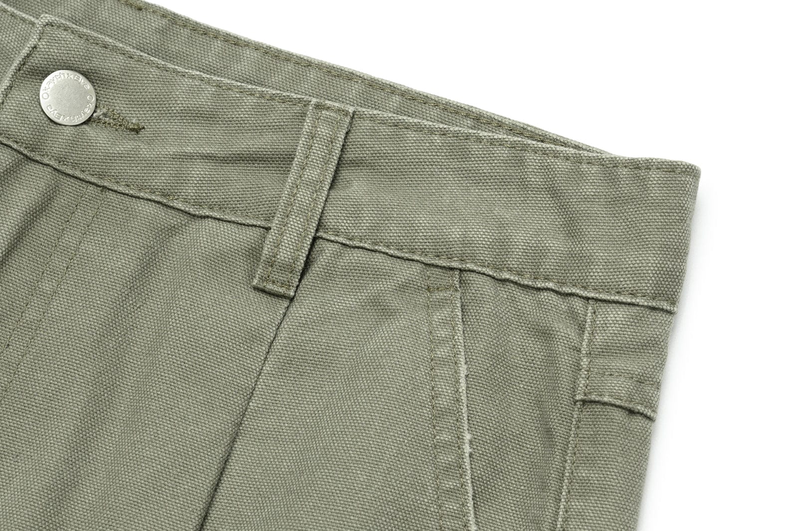OKAYTHXBYE Pleated Utility Baggy Cargo Pants