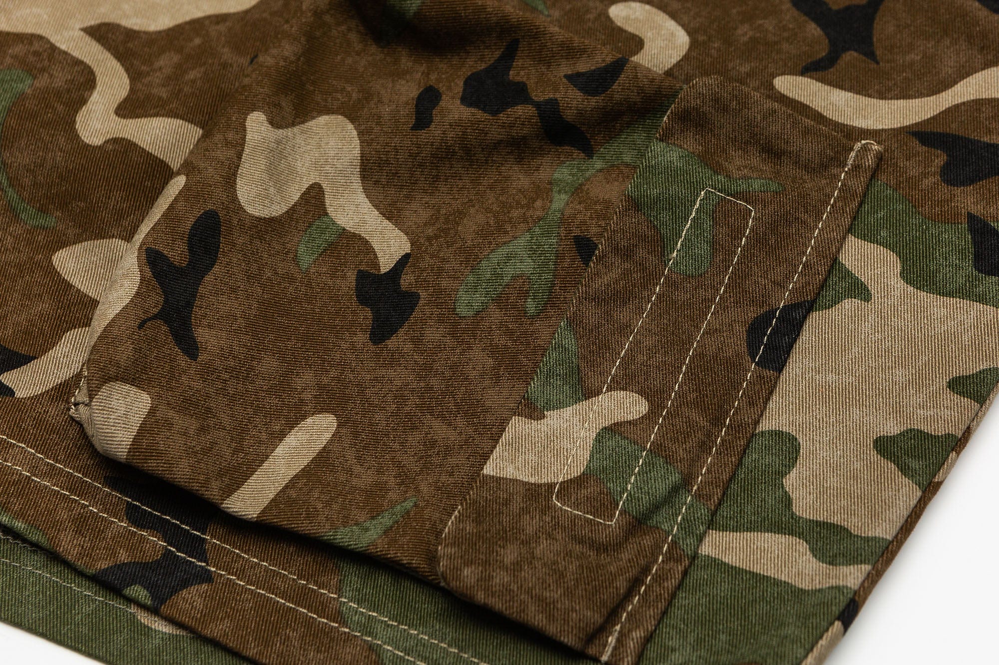 ME DA IGUAL Utility Camo Drawstring Shorts