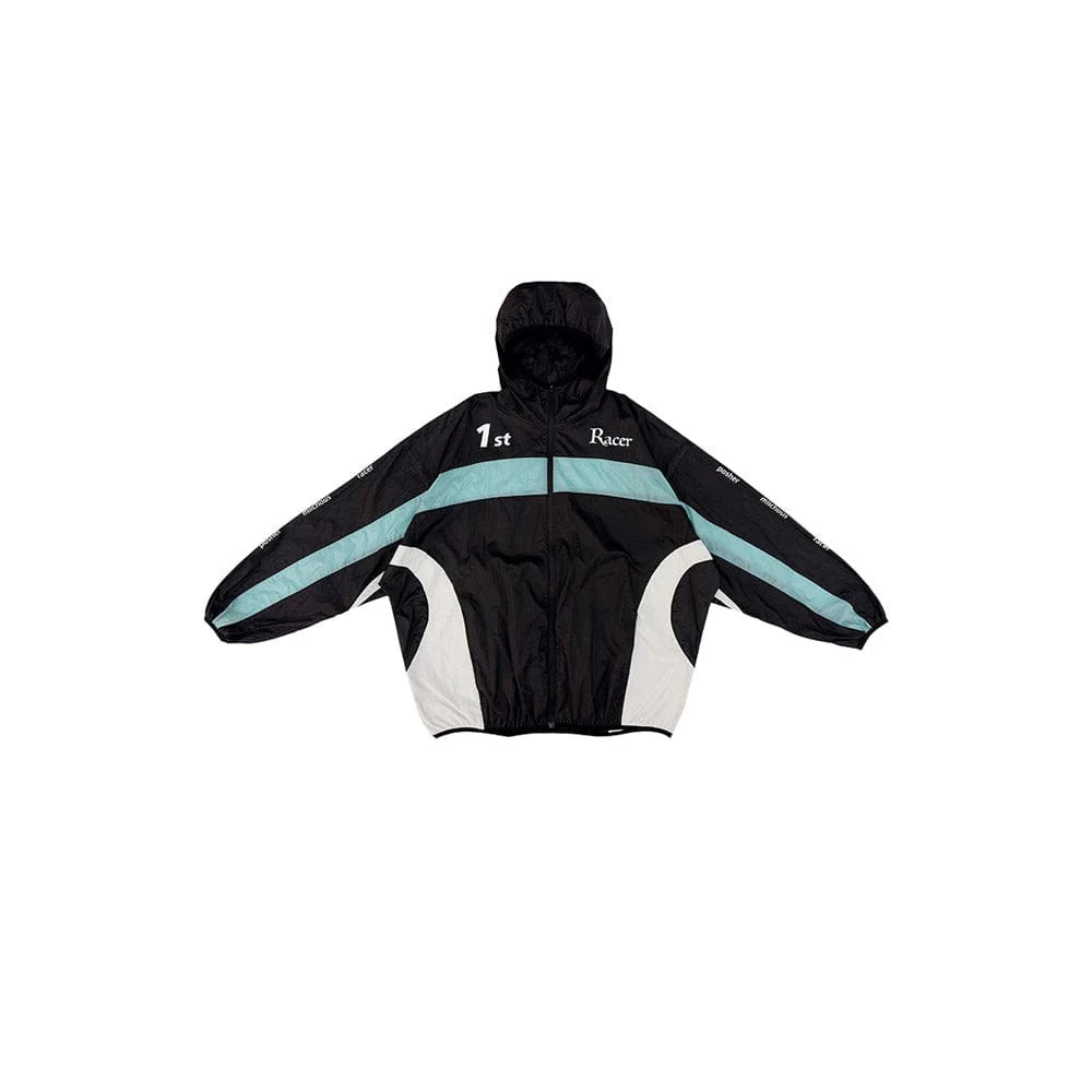 MIICHOUS Contrast Spliced UV Protection Hooded Jacket
