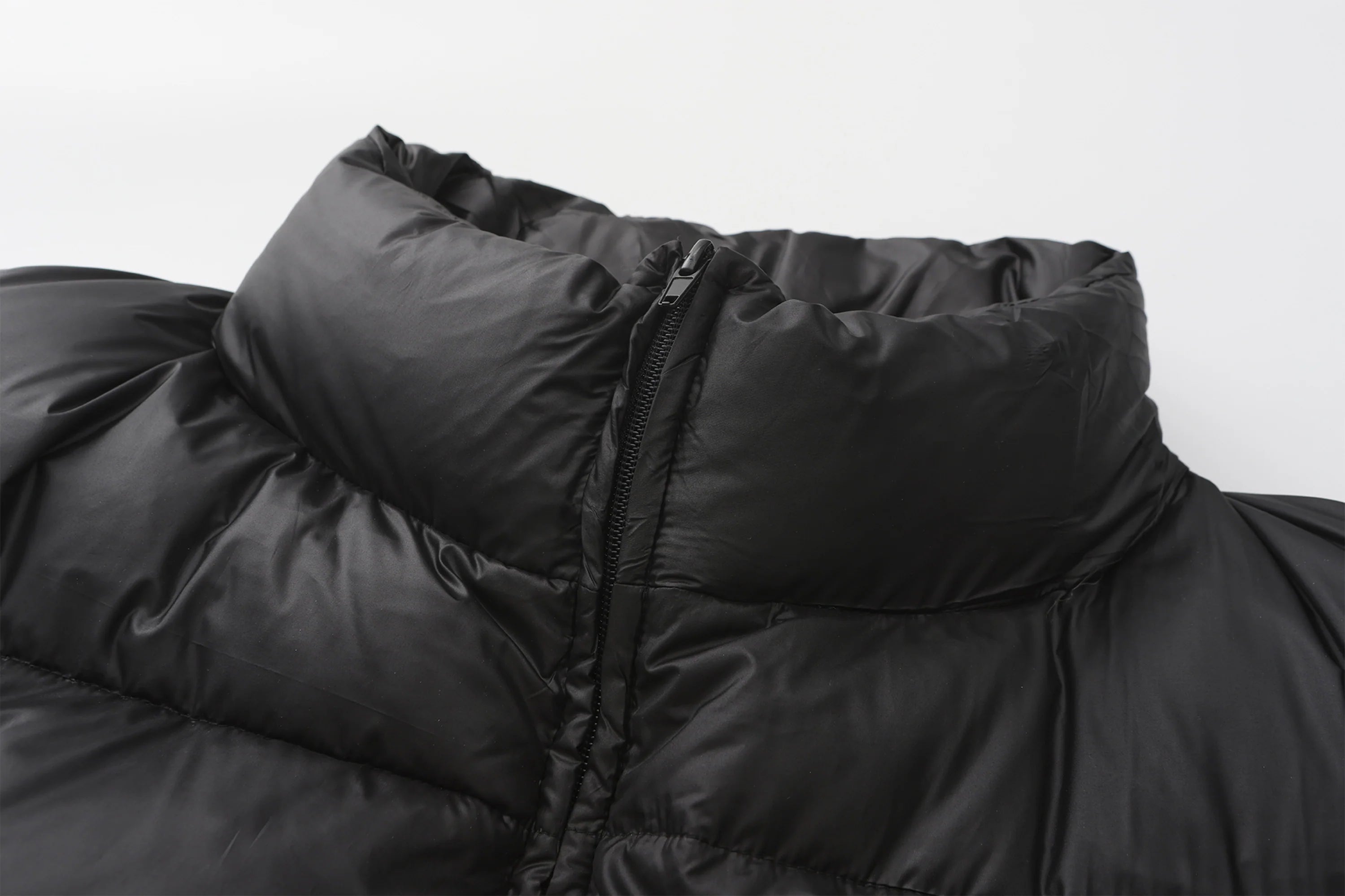 VANN VALRENCE Plain Duck Down Oversized Puffer Vest