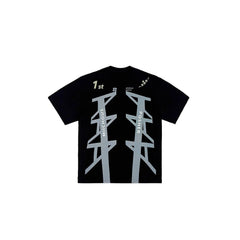 MIICHOUS The First Geometric Arrow Graphic T-Shirt