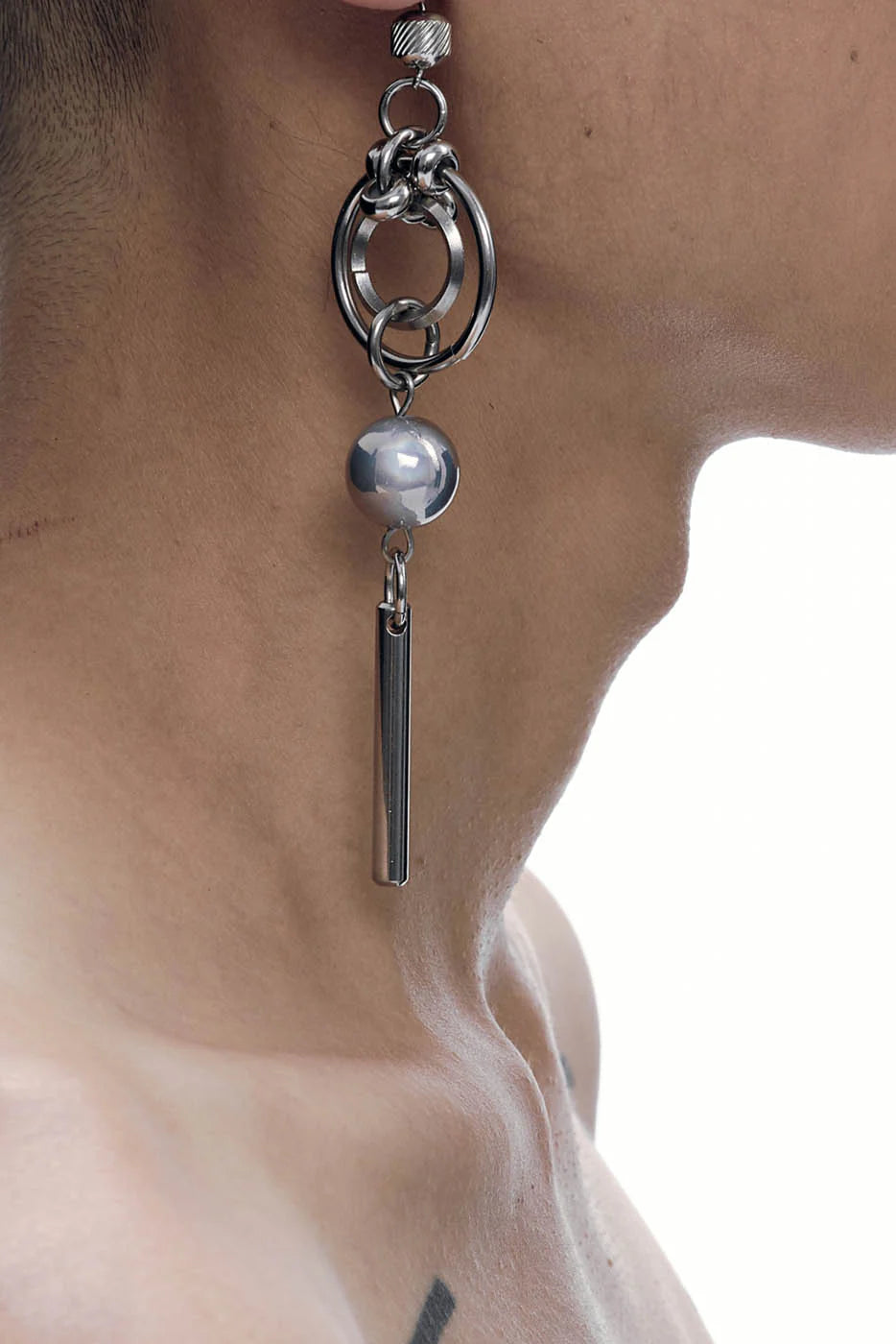 ILLUSORY Orbital Sphere Pendant Earrings