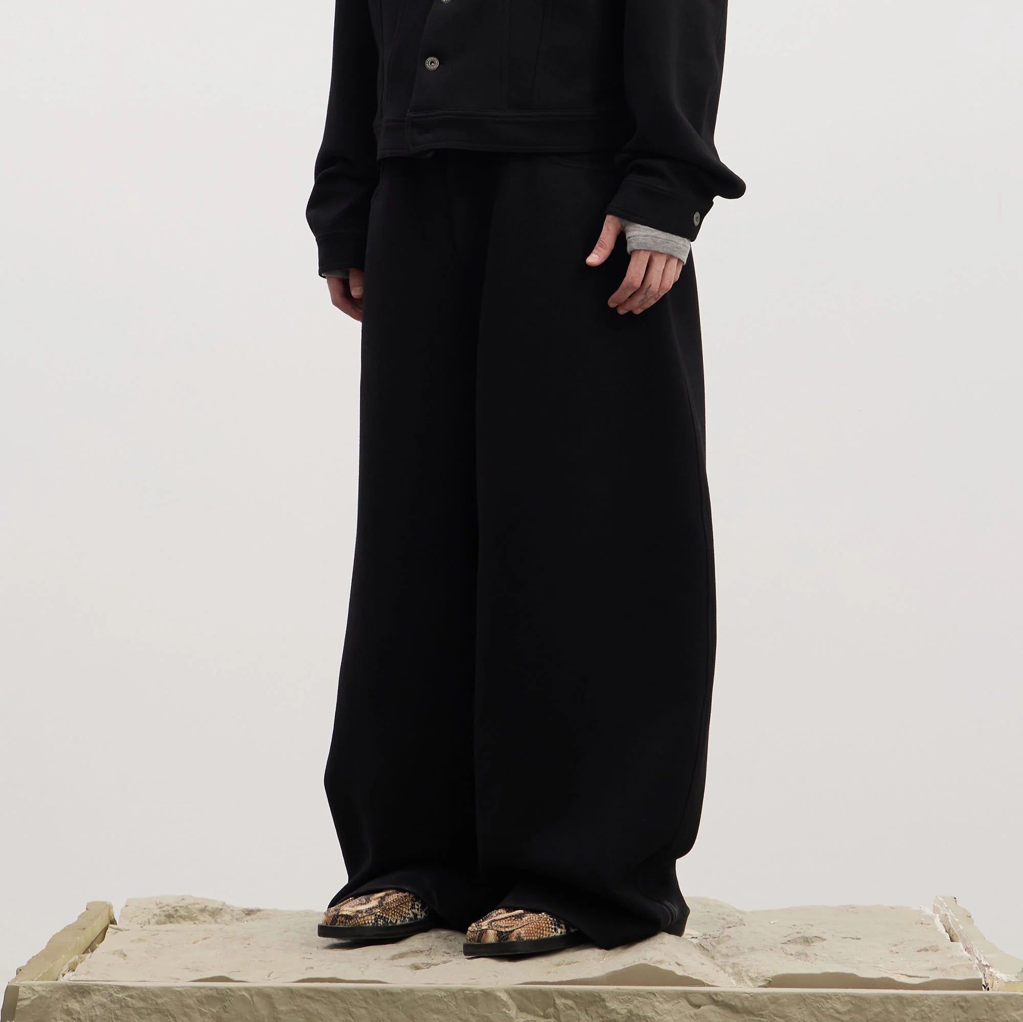 DND4DES Essential Wool-Blend Baggy Pants