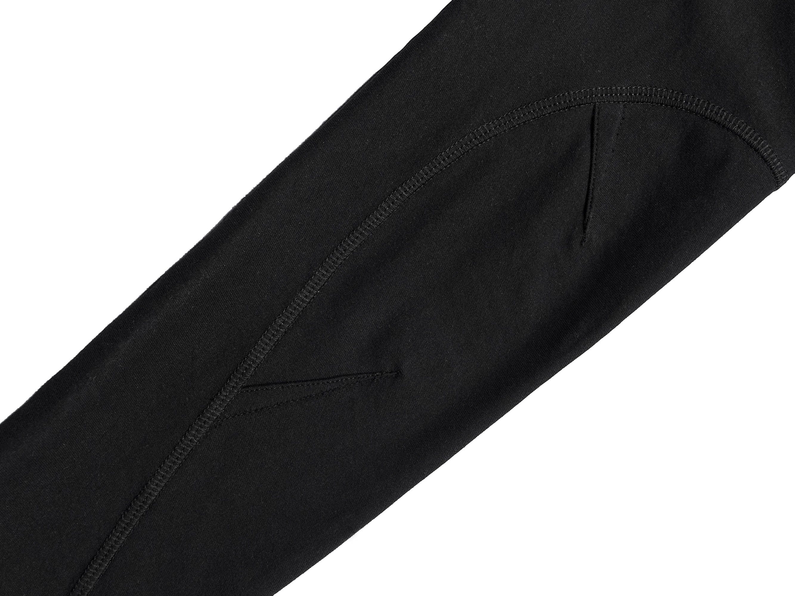 UNDERWATER Cross Embroidered High Neck Long-Sleeve Tee