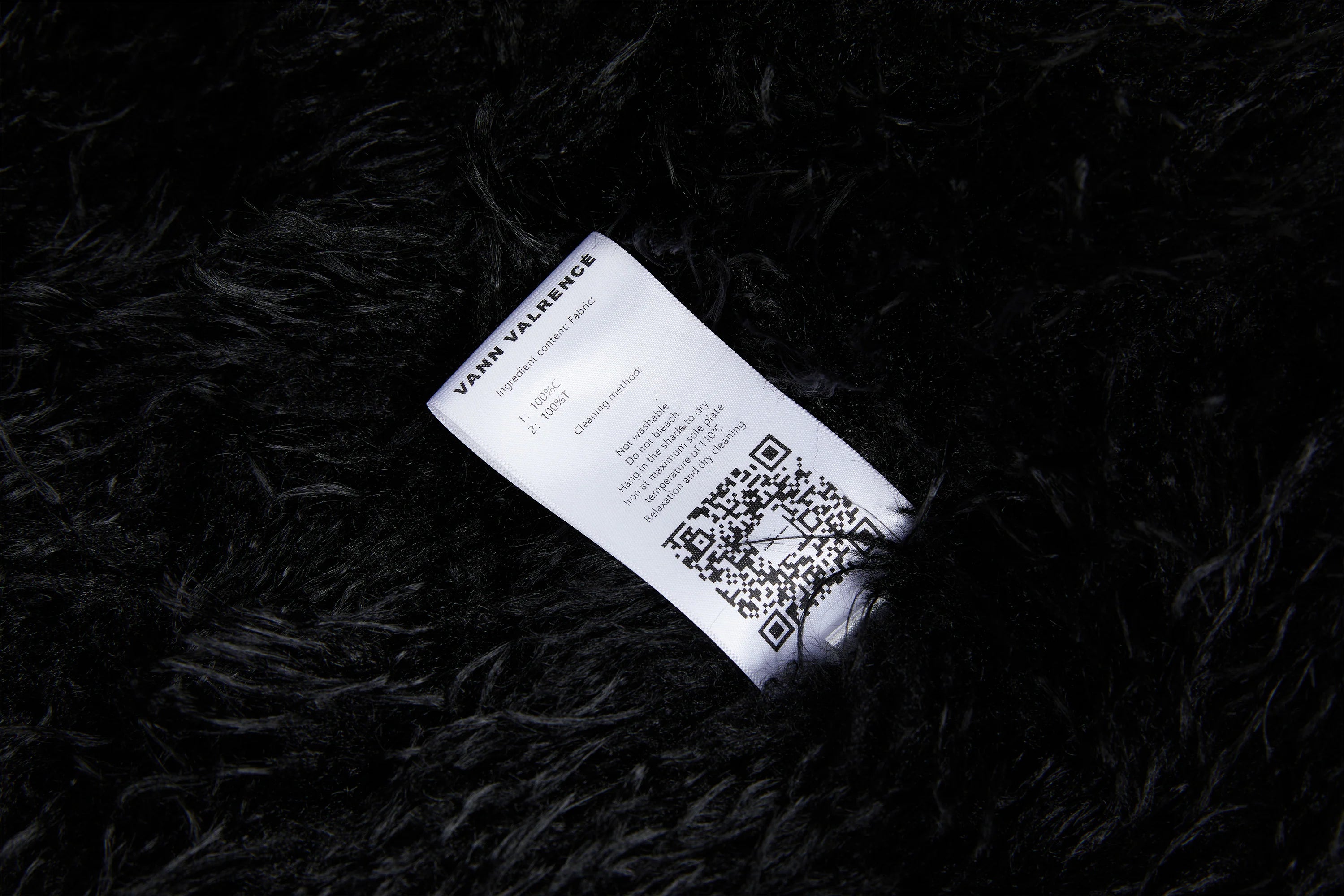 VANN VALRENCE Detachable Hood Faux-Fur Collar Parka