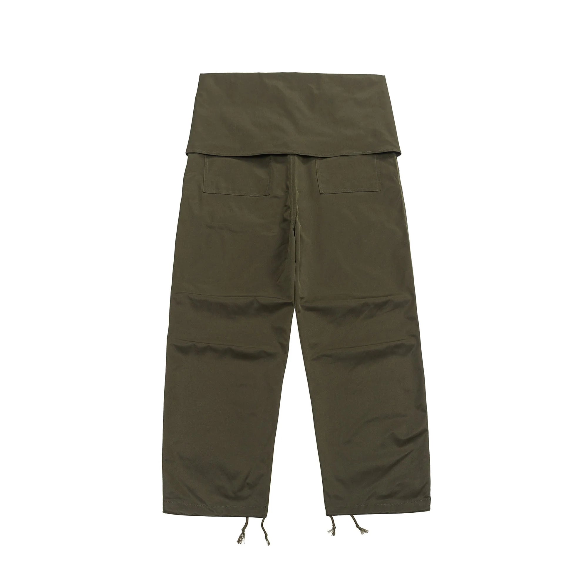 ME DA IGUAL Layered Fold-Over Straight-Leg Pants