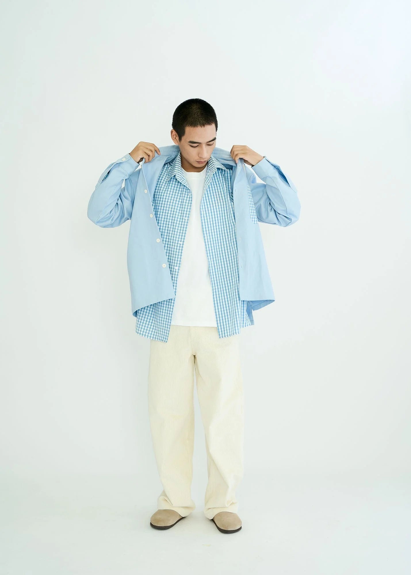 WIID Checks Pocket Hooded Shirt
