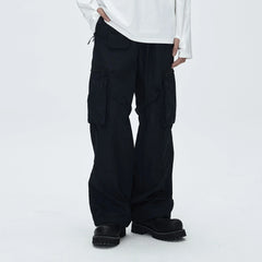 CATSSTAC Utility Multi-Pocket Buckled Cargo Pants