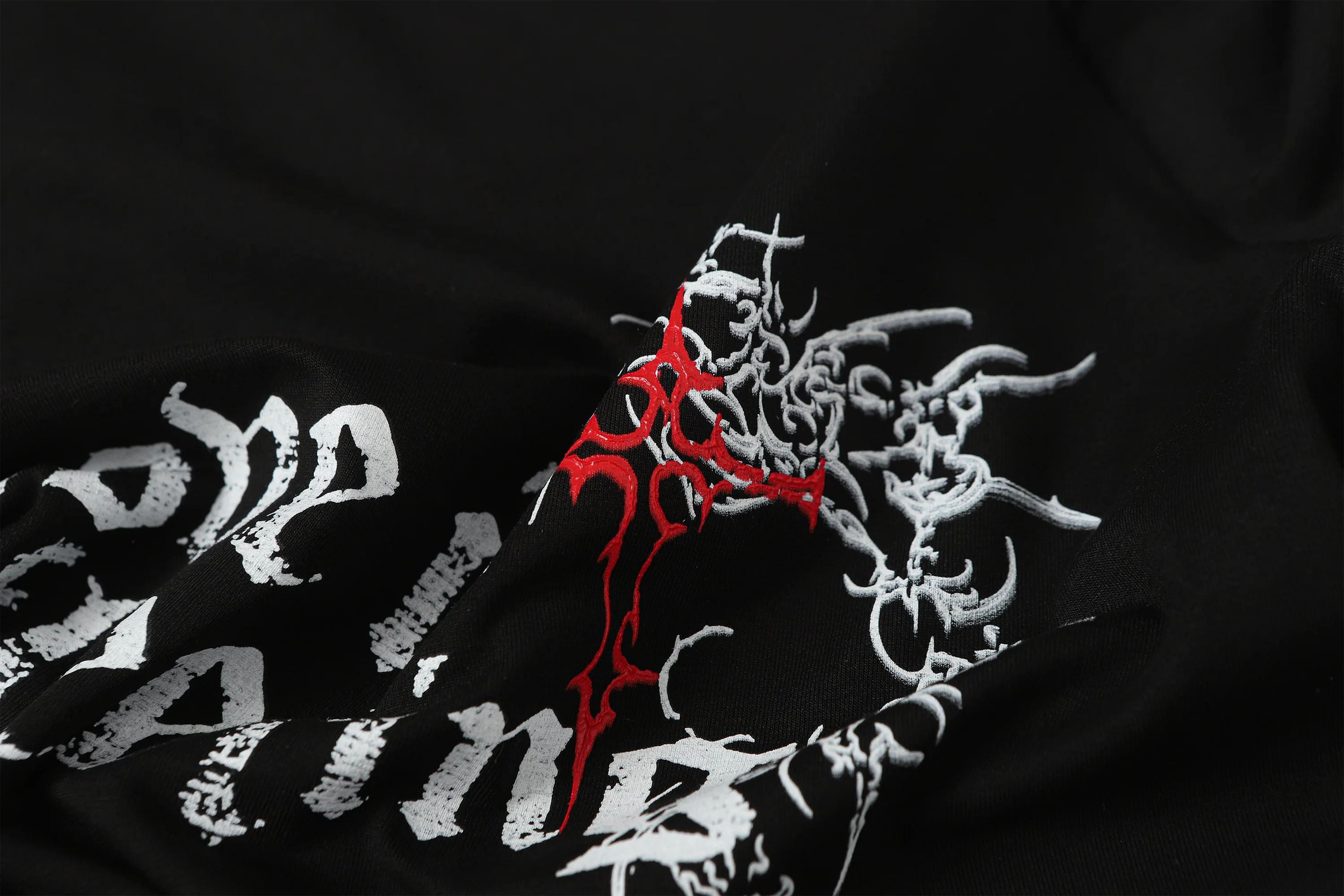 CLP Gothic Graphic Fitted Long Sleeve Tee
