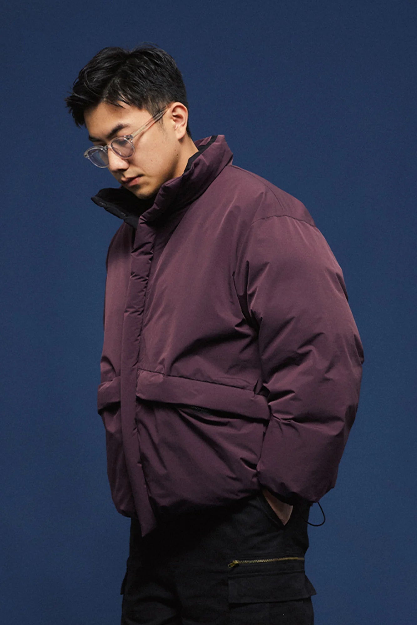 BANANA CLUB Reversible Snap Puffer Jacket