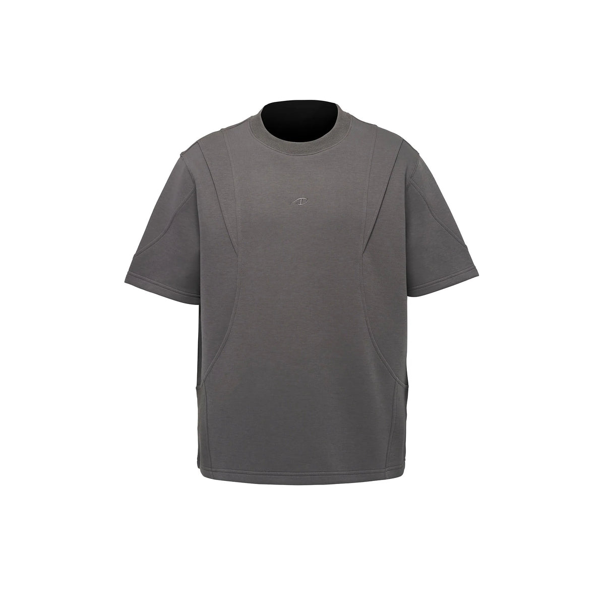 CATSSTAC Structured Paneled Pocket T-Shirt