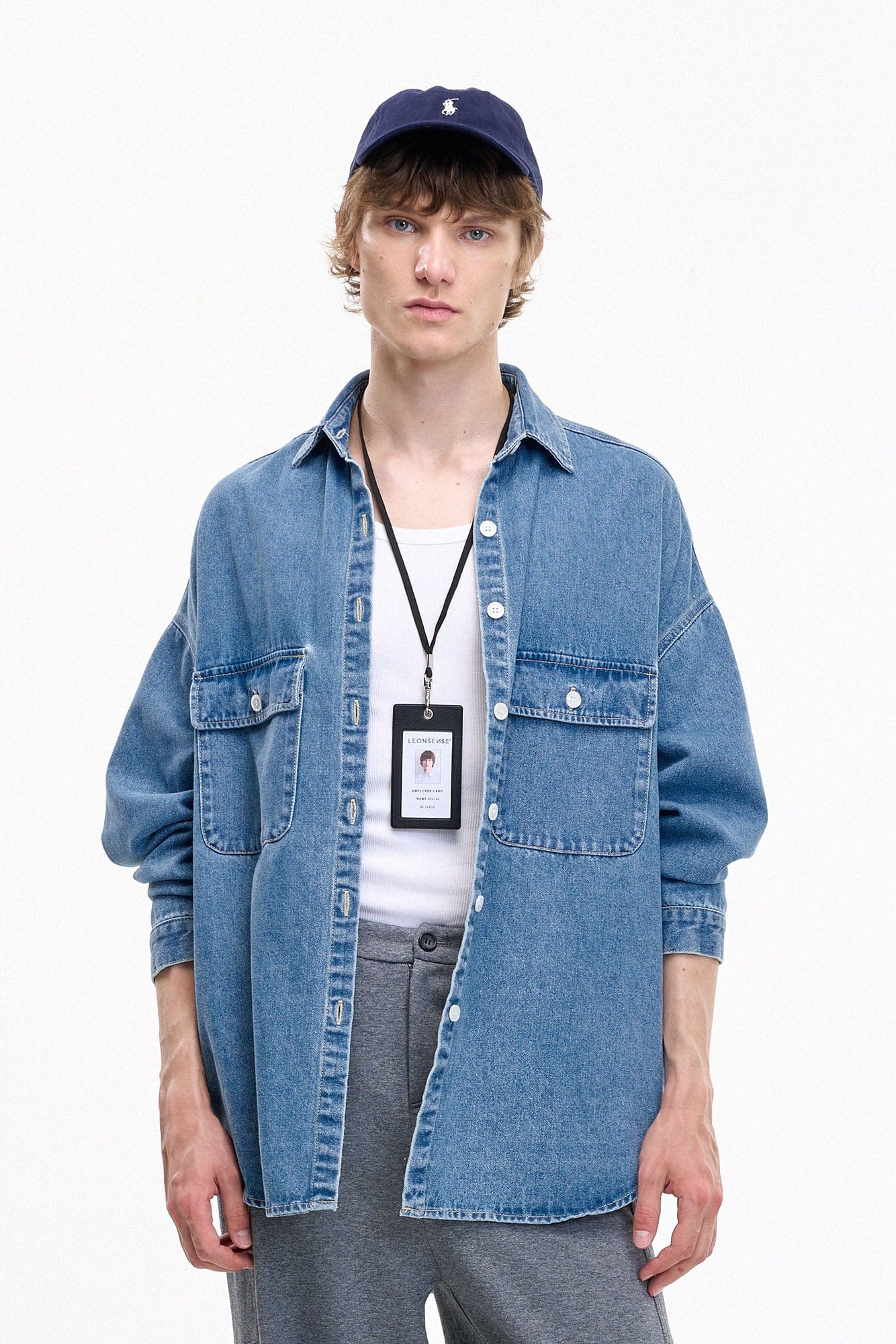 LEONSENSE Classical Tencel Denim Shirts
