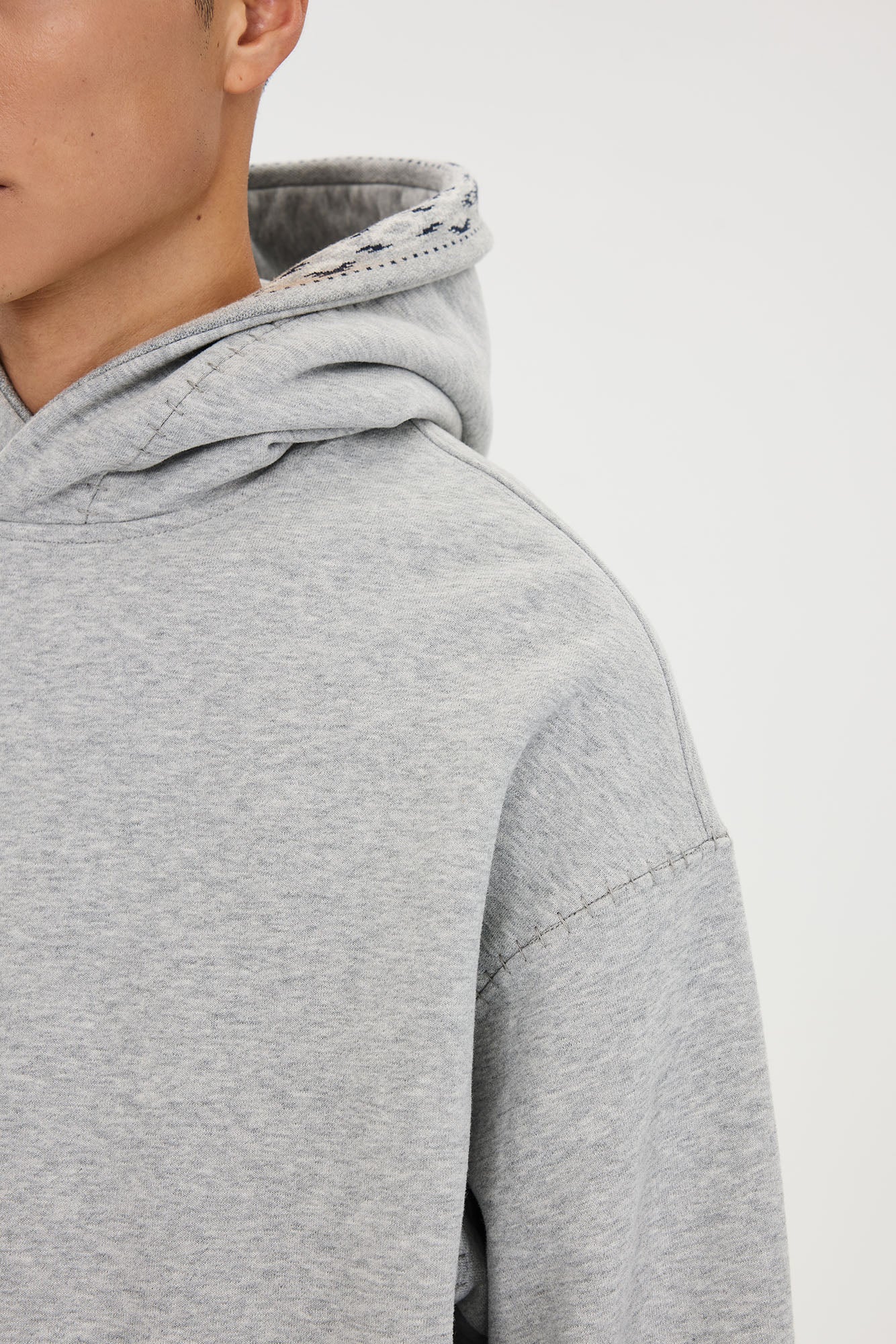 CATSSTAC Totem-Trimmed Kangaroo Pocket Hoodie