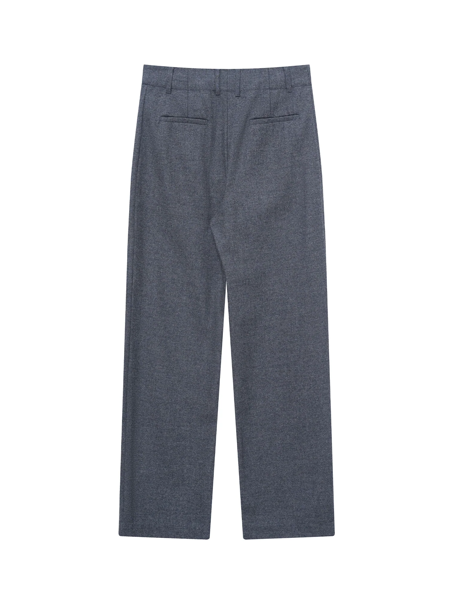 OUYANG WENJUN Essential Wool-Blend Wide-Leg Trousers