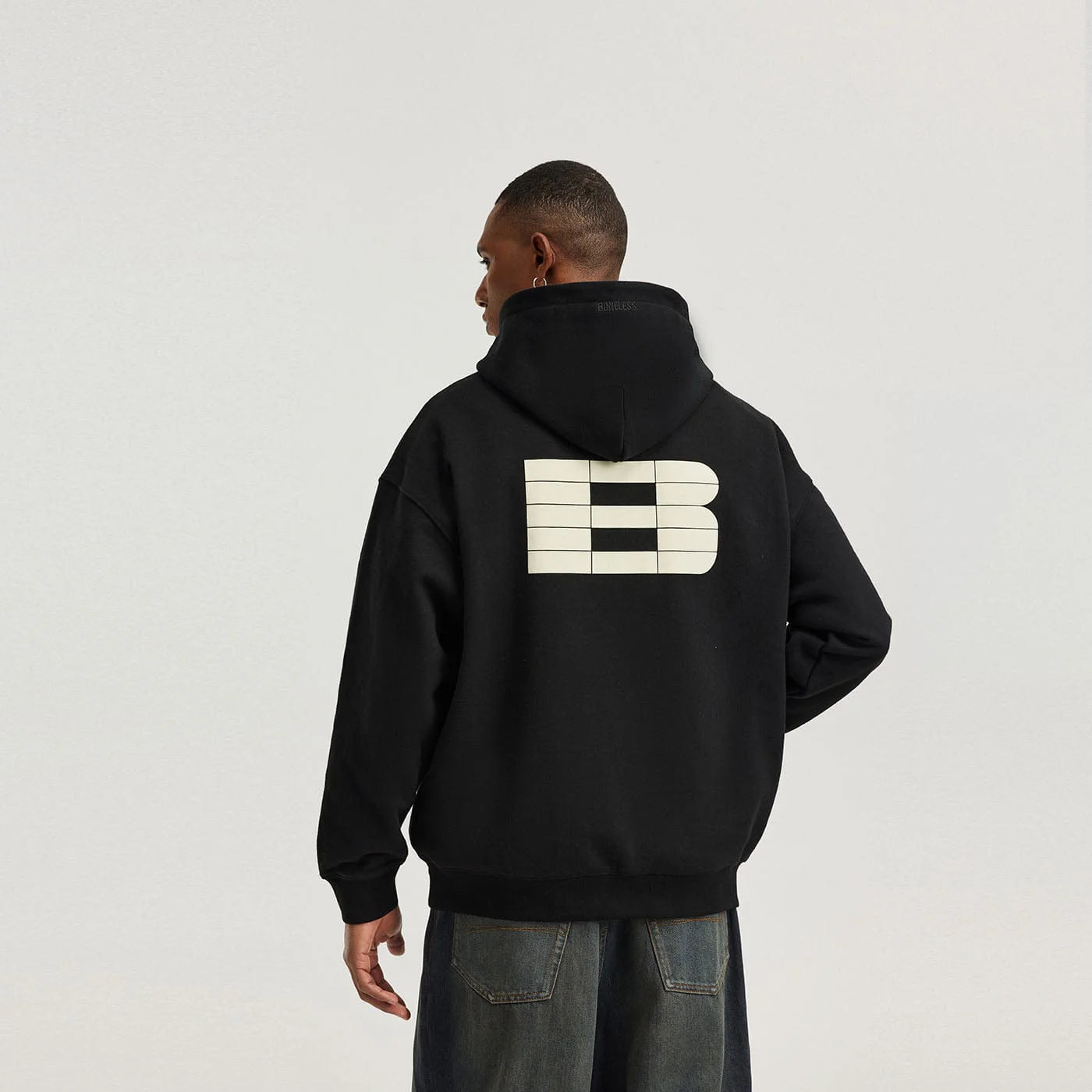 BONELESS B PLAID Hoodie