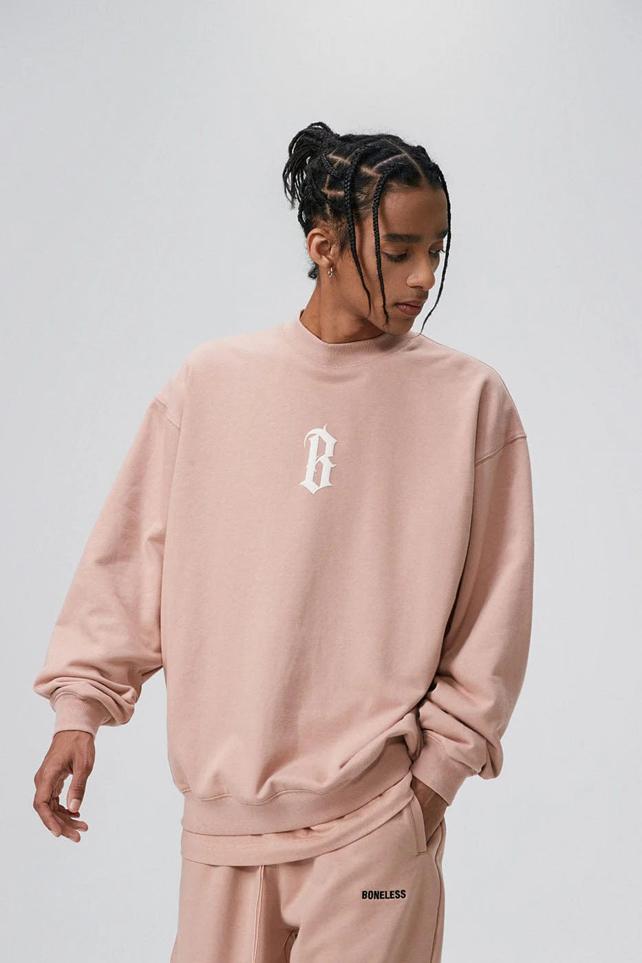 BONELESS Gothic LOGO Sweatshirt