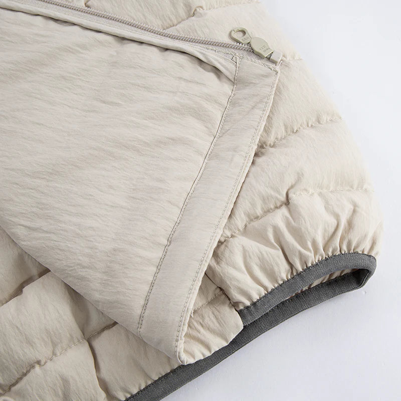 F2CE Structured Puffer Down Hooded Vest
