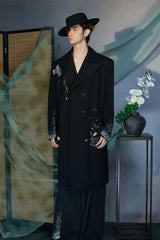 JIECHI Diamond Structured Overcoat