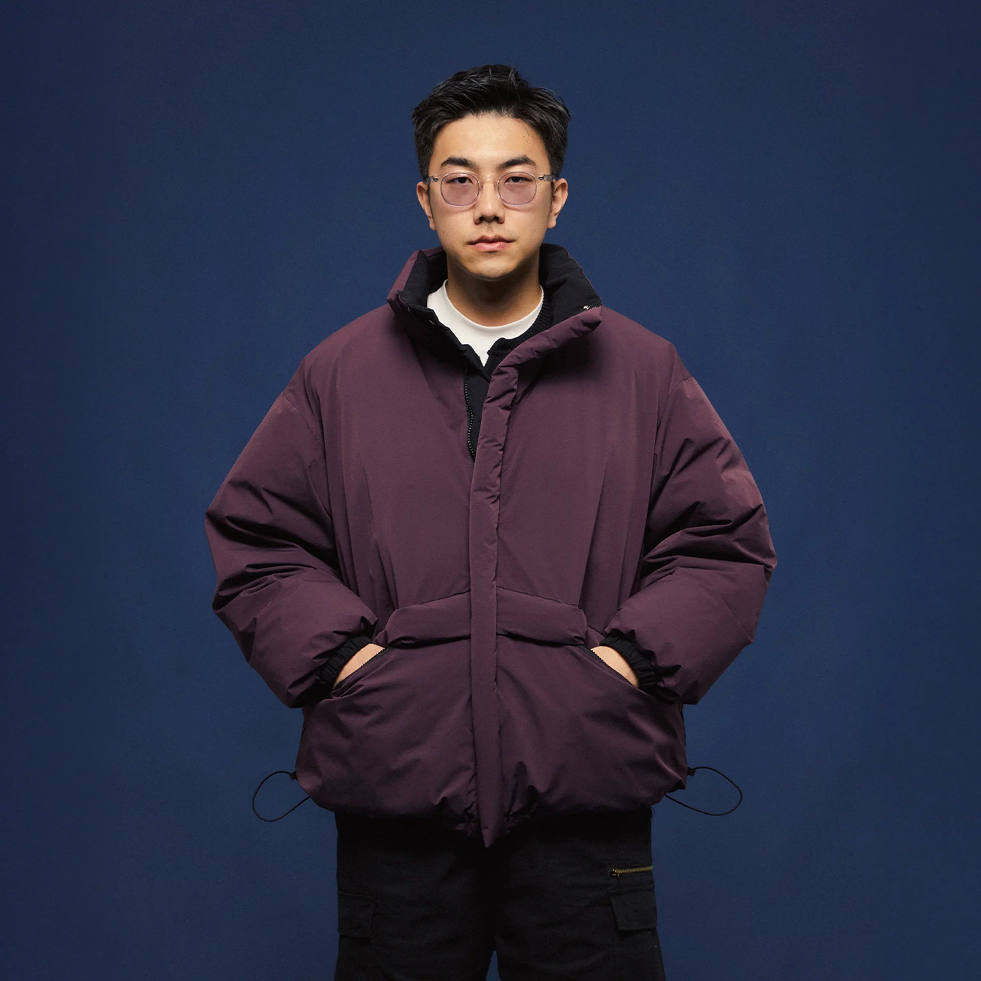BANANA CLUB Reversible Snap Puffer Jacket
