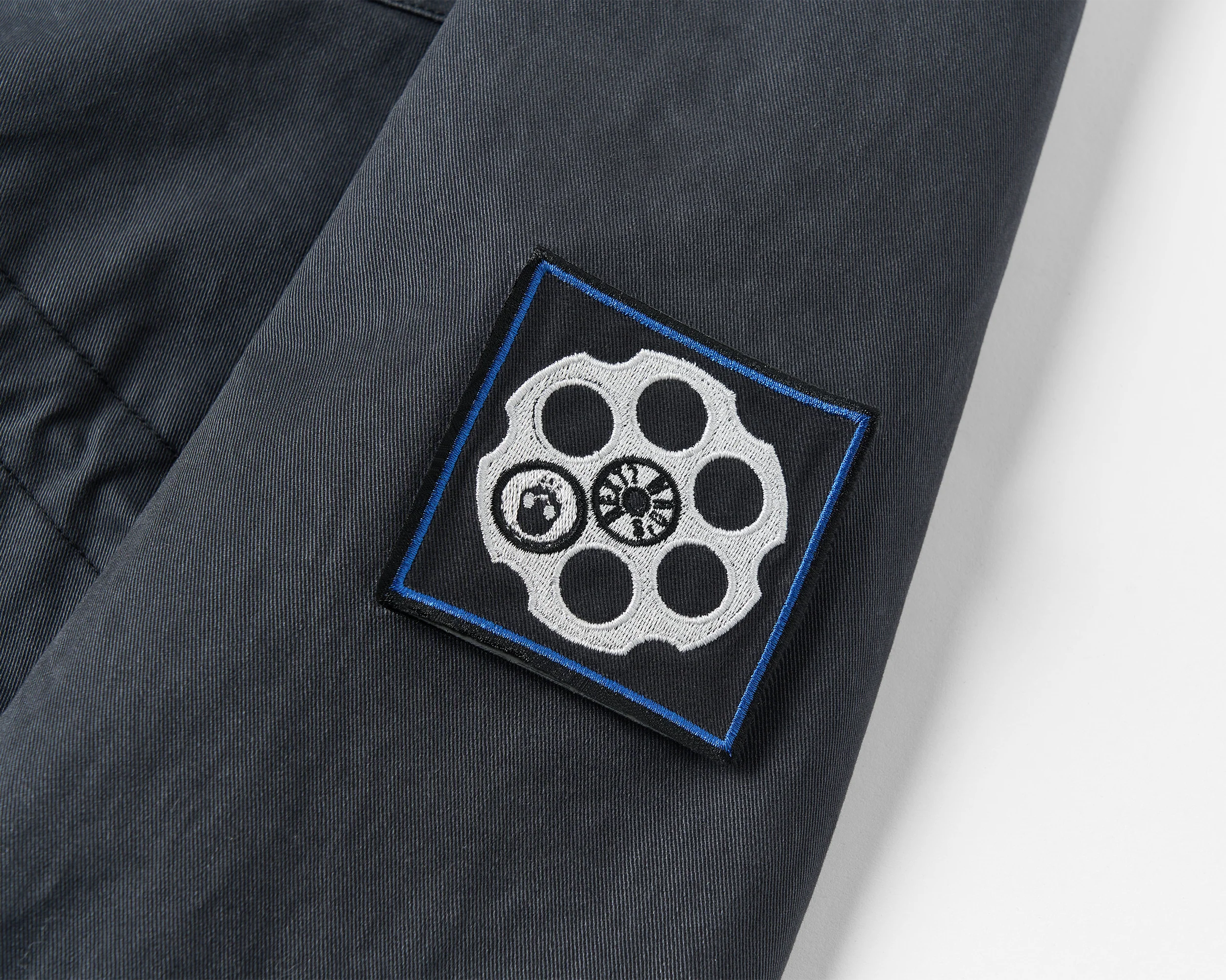 SAVAGEGROWTHWORLD Washed Canvas Multi-Pocket Utility Jacket
