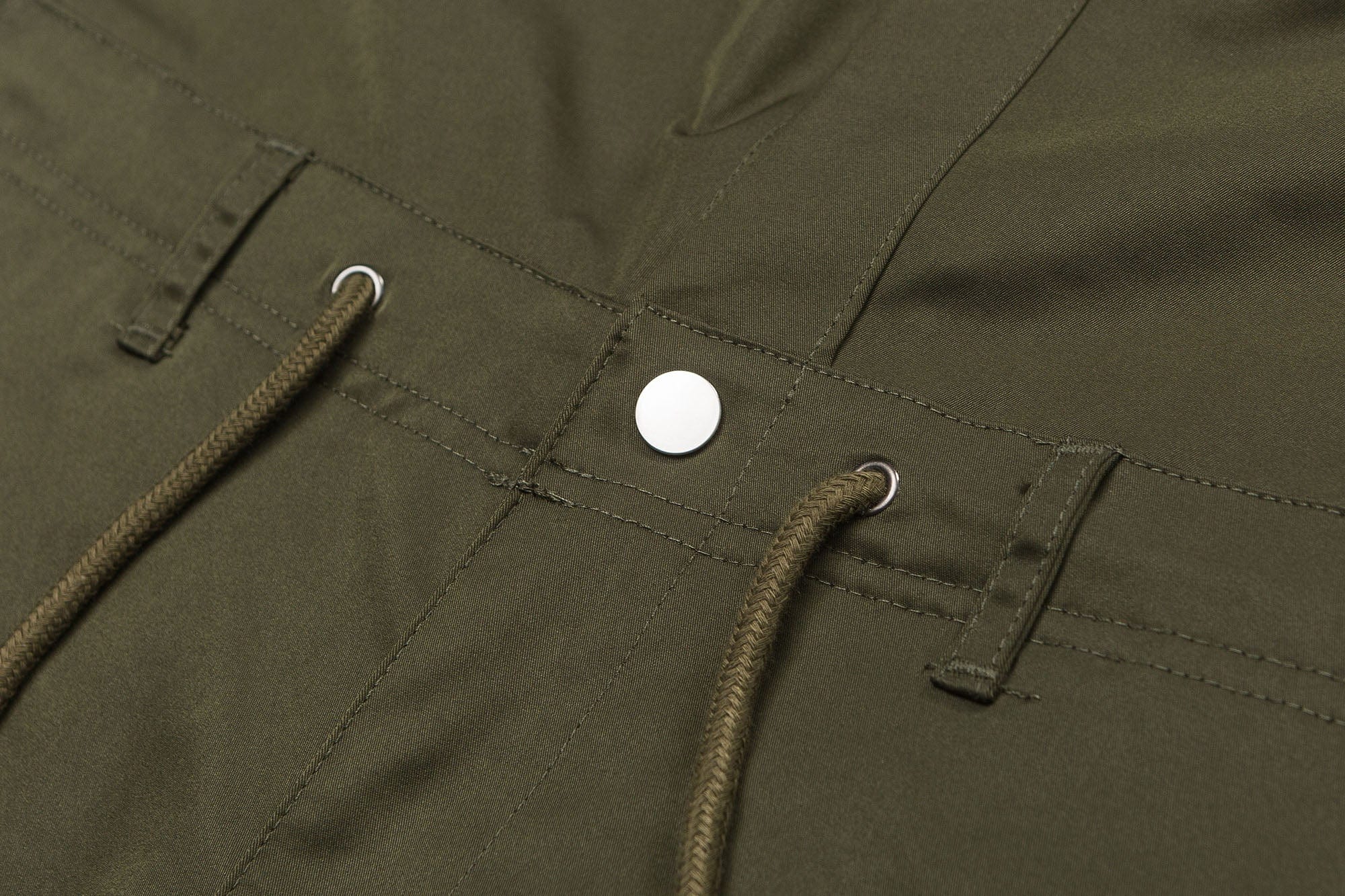ME DA IGUAL Layered Fold-Over Straight-Leg Pants
