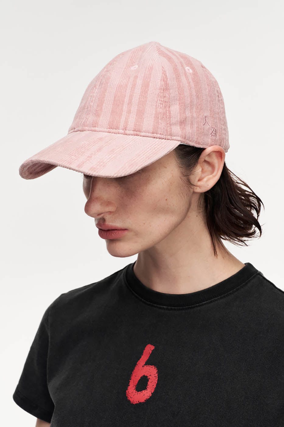 ARTIFICIAL WORLD Corduroy Striped Cap